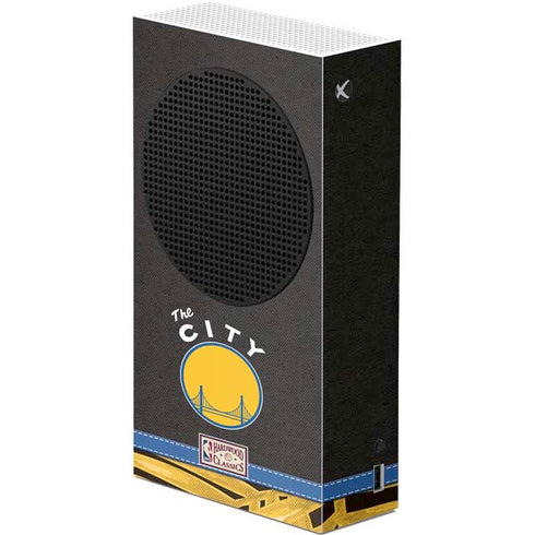 NBA Golden State Warriors Retro Palms Xbox Series S Console Skin